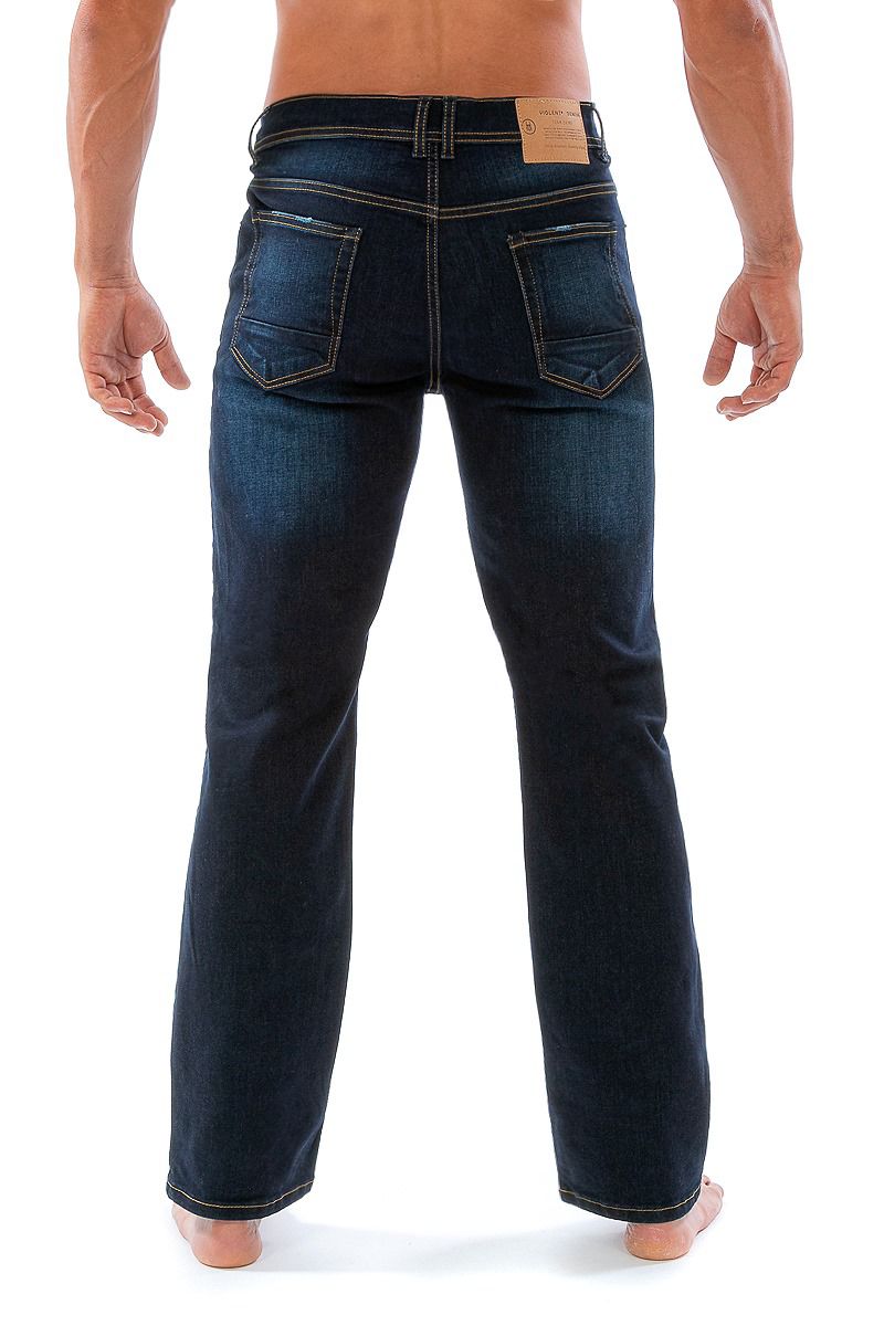 Jeans azul marino